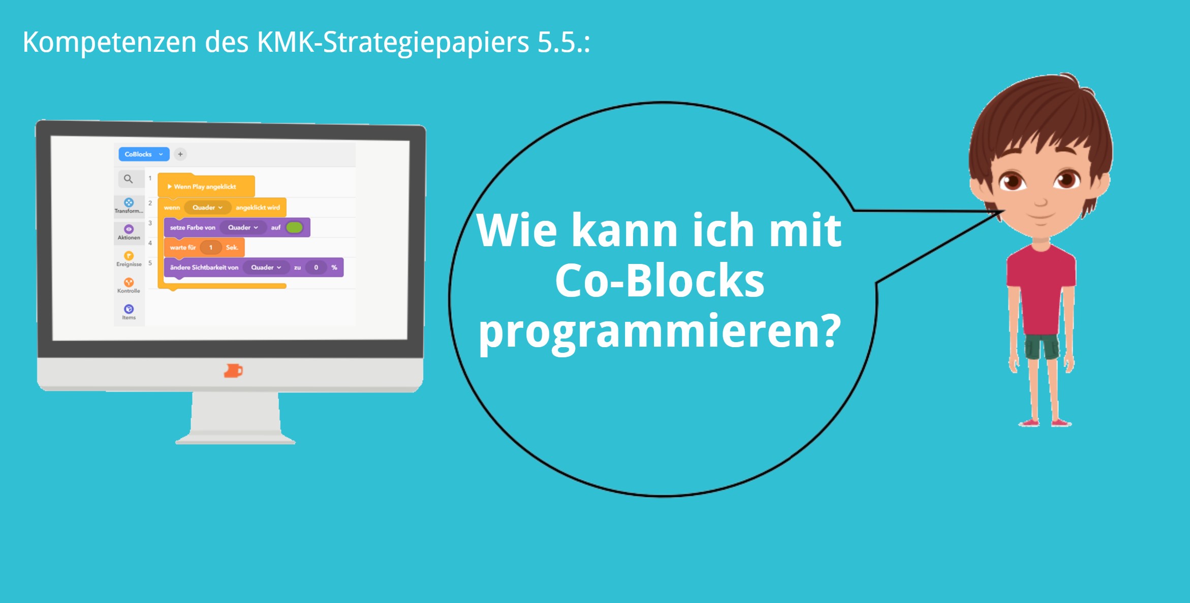 KMK – 5.5. – Mit Co-Blocks programmieren