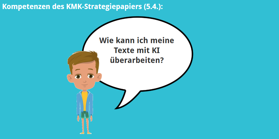 KMK – 5.4. – Wie kann ich meine Texte mit KI überarbeiten?