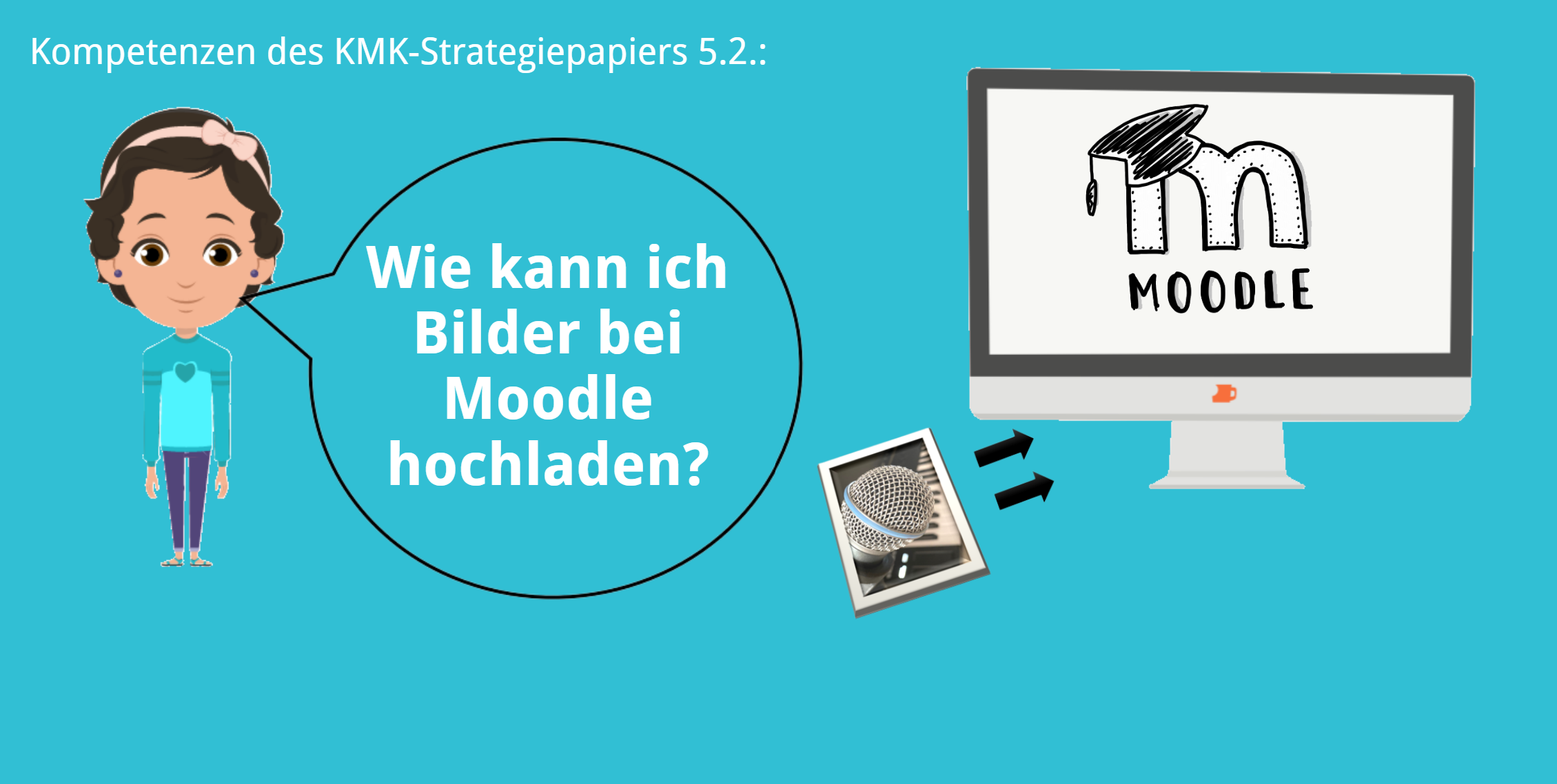 Du kannst eine Abgabe bei Moodle hochladen