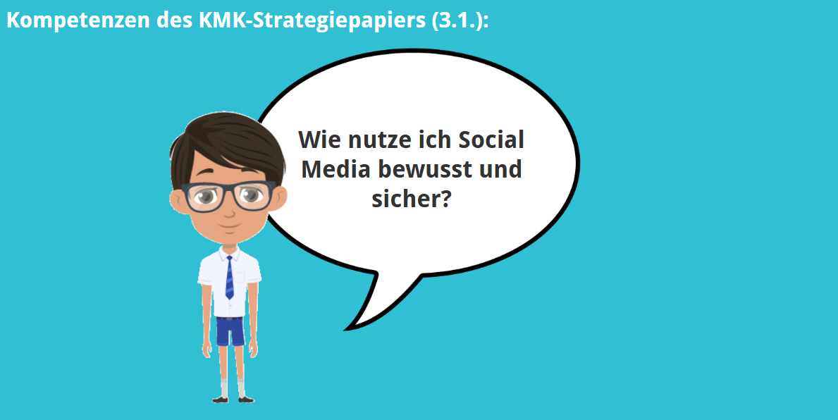 KMK – 3.1. – Wie nutze ich Social Media bewusst und sicher? 