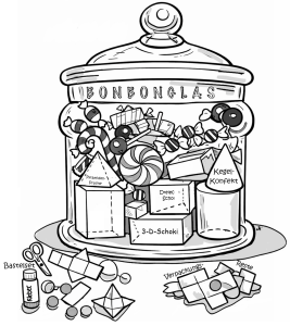 MATHE: Bonbonglas